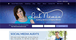 Desktop Screenshot of leahnieman.com